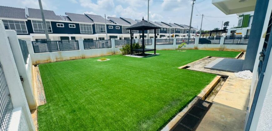 RUMAH CANTIK TERES 2 TINGKAT CORNER LOT